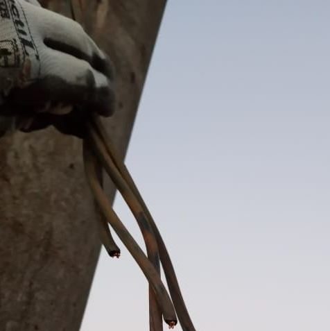 Este miércoles, tres familias obereñas fueron perjudicadas por el robo de cableado eléctrico