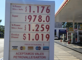 En Misiones el combustible aumento entre un 6% y un 8%