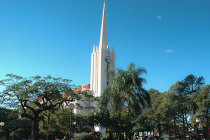 Cielo despejado por la mañana en Oberá, se esperan lluvias en la tarde