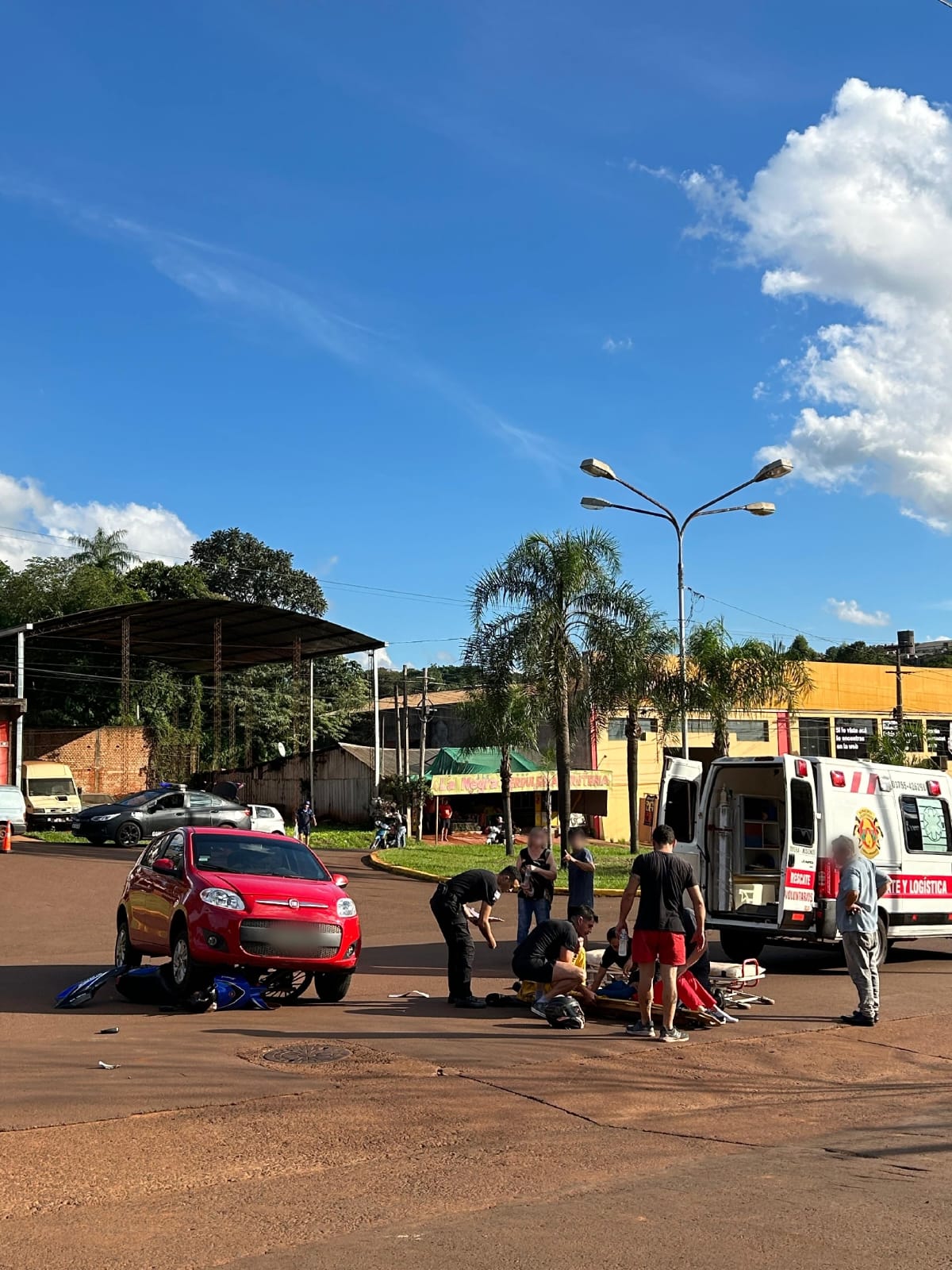 Siniestros viales ocurridos en Oberá arrojaron tres personas lesionadas