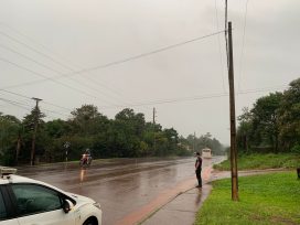 Oberá: Motociclista resultó con lesiones graves tras ser embestido por el conductor de otra moto