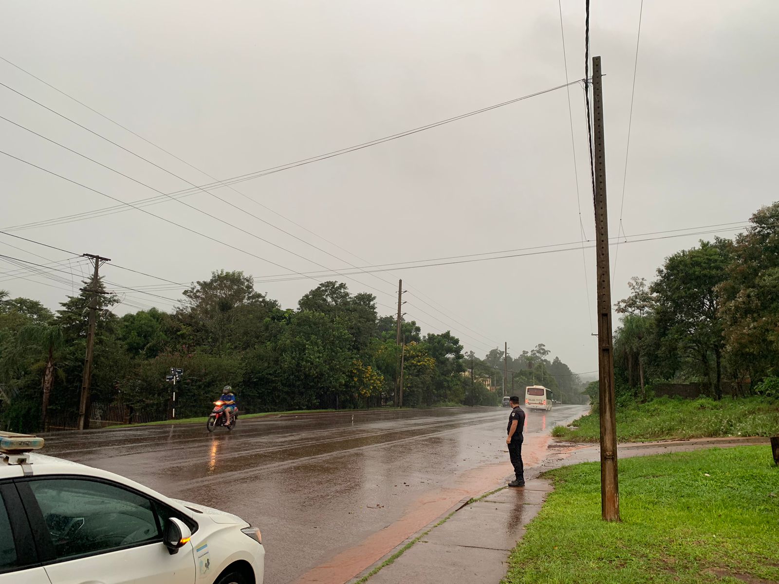 Oberá: Motociclista resultó con lesiones graves tras ser embestido por el conductor de otra moto