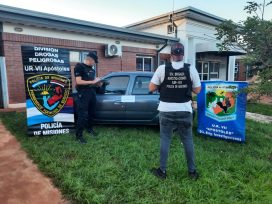 Oberá La policía detuvo a otro sujeto vinculado al robo de automóviles y secuestró dos vehículos con documentaciones adulteradas