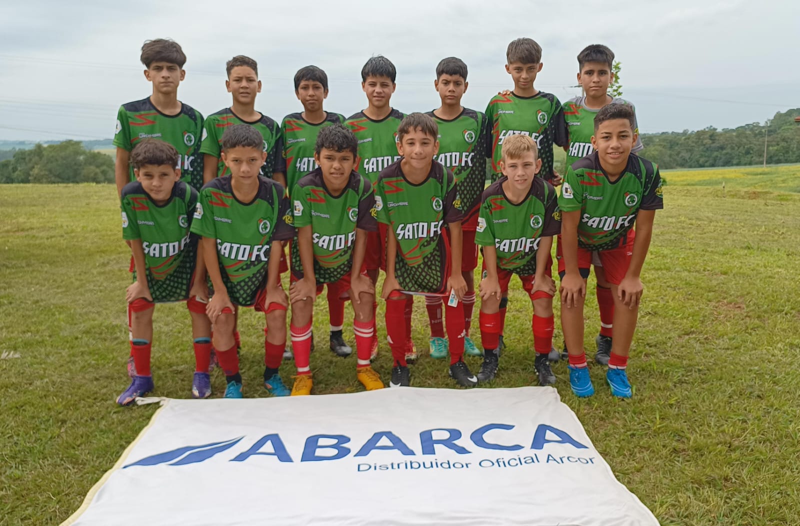 Los niños de AEMO presentes en Brasil 