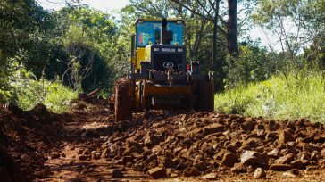 OBERÁ: Trabajos de bacheo y repavimento en el microcentro de la ciudad