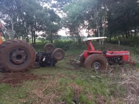 EL SOBERBIO: Un joven de 19 falleció al ser aplastado por un tractor cuando trabajaba