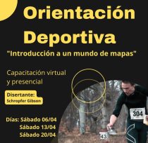 Capacitación de Orientación Deportiva “Introducción a un mundo de mapas”