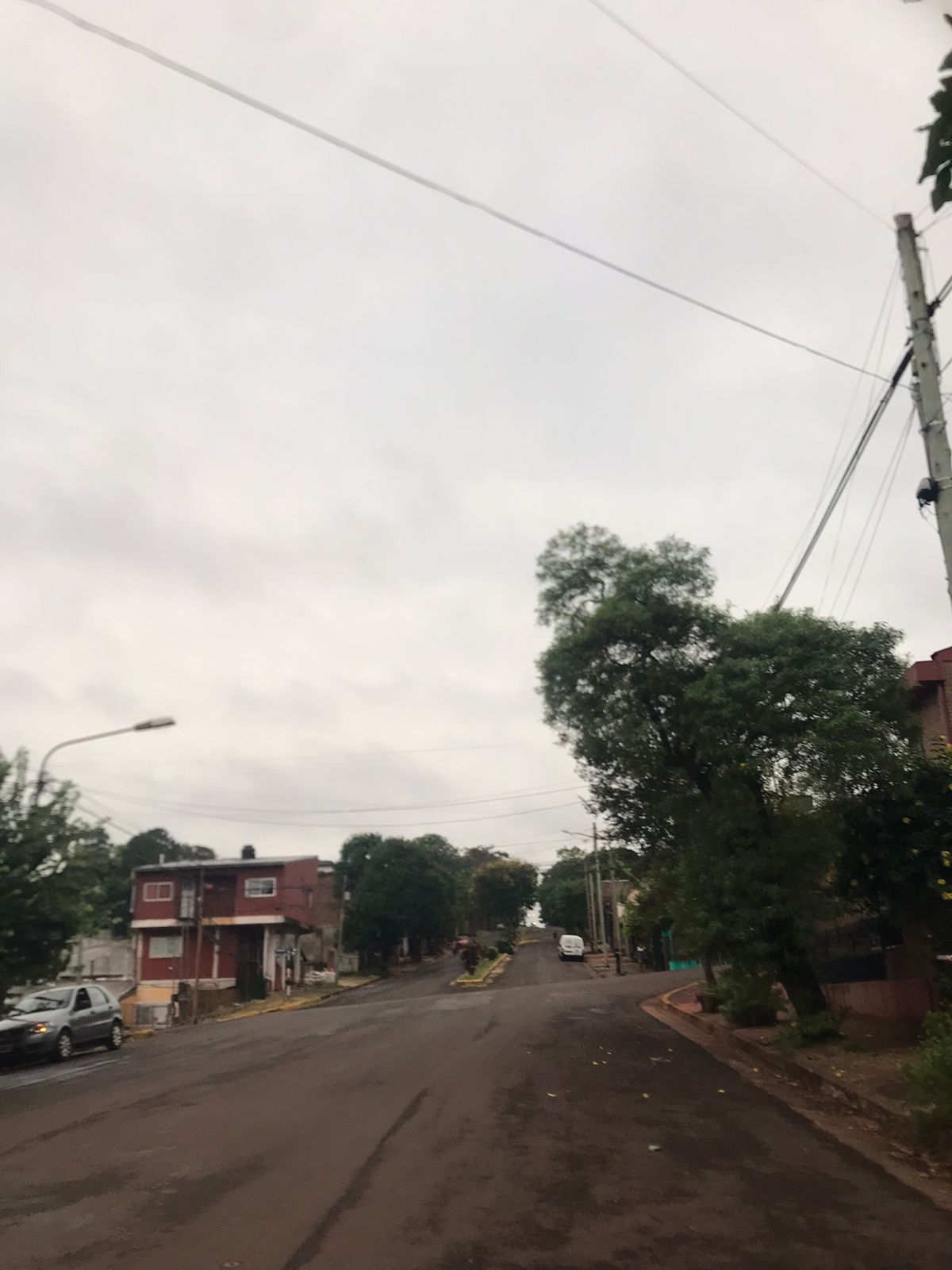 Jueves con lluvias en Oberá, tormentas aisladas durante la jornada de hoy