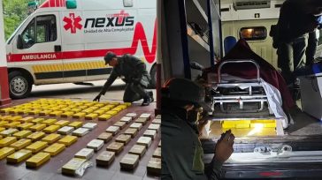 134 kilos de cocaína fueron secuestrados cuando eran transportados en una ambulancia en Santiago del Estero