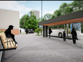 OBERÁ: Proyecto de una parada unificada de colectivos que agilizará el tránsito en la Av. Sarmiento