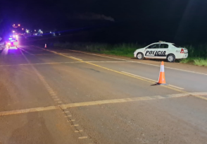 Una mujer resulto gravemente herida tras ser embestida por dos automóviles sobre ruta nacional N° 14 de Guarani