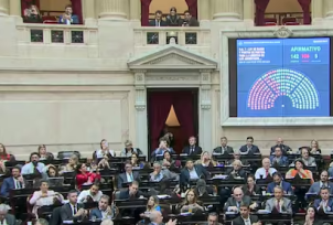 La Cámara de Diputados aprobó en general la ley Bases