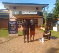 Un hombre intento entrar a robar en un jardin de San Martín, fue detenido por la policía