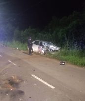 Automovilista obereño resultó lesionado tras colisionar contra un camión en San Martín