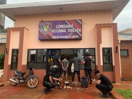 OBERÁ: Entraron a robar en una casa del Barrio Nuevo Villa Svea II, la policía logró detener a los dos sujetos