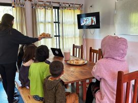 Actividades de fortalecimiento comunitario para niños, niñas y adolescentes del B° Günther