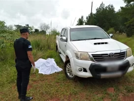 Hallaron muerto en el interior de su camioneta a un hombre que era buscado en Oberá
