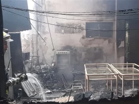 Se incendiaron cinco aulas en el Bop Nº 3 en Campo Viera