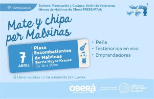 Peña en Memoria de los Veteranos y Caídos en Malvinas