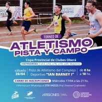 Copa Provincial de Clubes de Atletismo en pista y campo