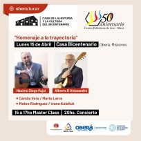 Actividades en el marco de los 50 aniversario del Centro Polivalente de Oberá