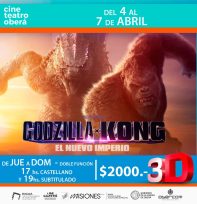 ¡NUEVOS ESTRENOS + 3D EN EL CINE TEATRO OBERÁ – ESPACIO INCAA!