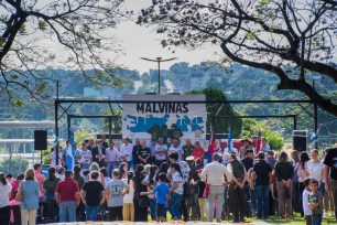 Oberá homenajeo a sus héroes de Malvinas