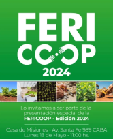 La FERICOOP 2024 se presentará el próximo lunes en la Casa de Misiones en Buenos Aires
