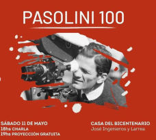 Rendirán homenaje al emblemático cineasta Pier Paolo Pasolini en Oberá