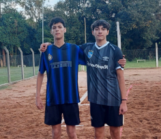Dos Obereños a la Selección Argentina de Beach Handball