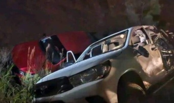 Grave accidente en San Pedro, al menos cuatro vehículos involucrados