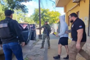 «Narco-influencer» misionero fue detenido en Paraguay