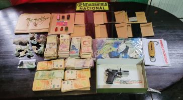 Gendarmería detuvo a un individuo investigado por narcomenudeo, portaba marihuana y cocaína fraccionada para la venta