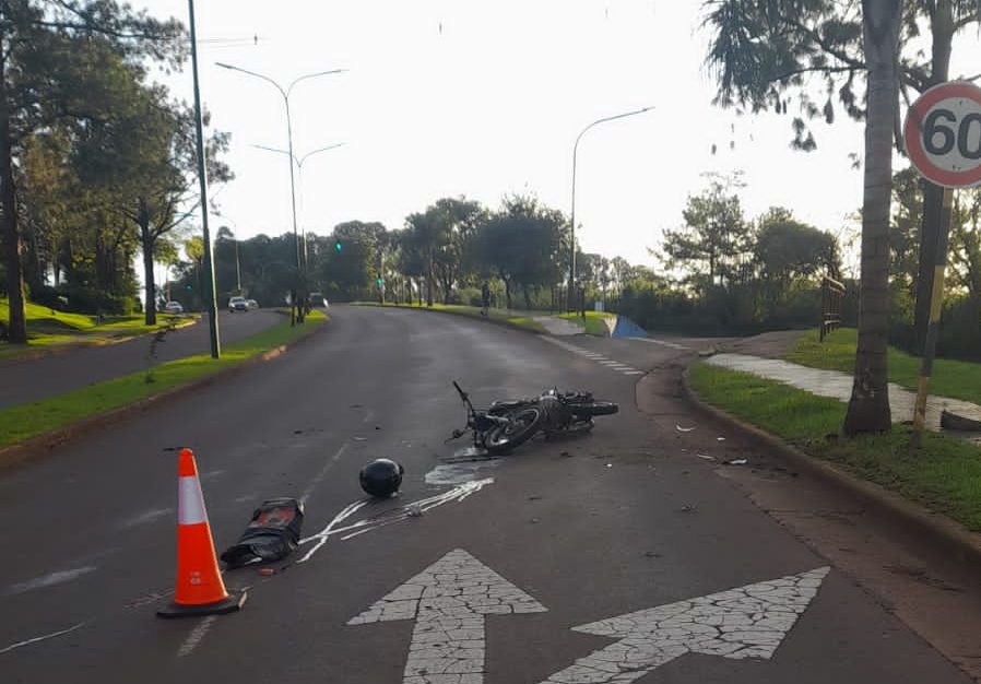Un motociclista perdió la vida tras despistar en la Auto Vía