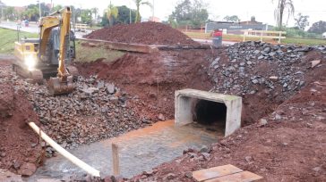 Avanza la reparación en la avenida De las Américas