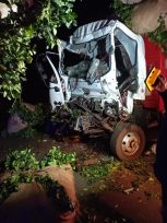 OBERÁ: Choque entre camiones sobre ruta nacional 14 arrojó una víctima fatal