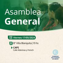OBERÁ: Se convoca a una Asamblea General en Villa Blanquita