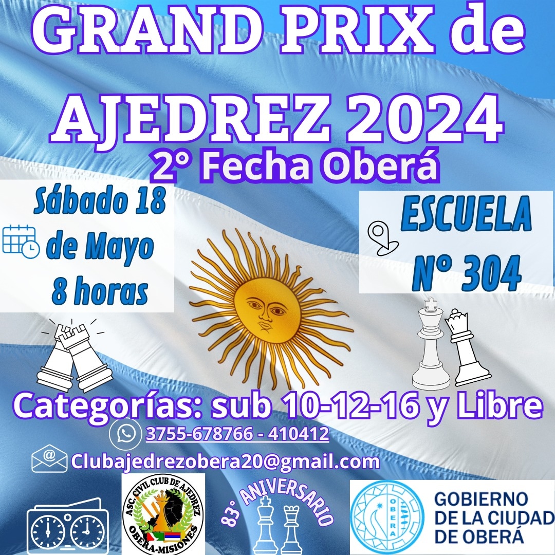 Torneo Aniversario del Club de Ajedrez Obereño