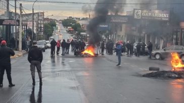 La justicia interviene la protesta policial por delito de sedición