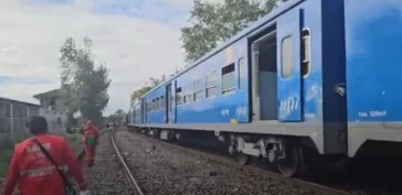 Choque de trenes y descarrilamiento en Buenos Aires