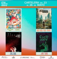 Nuevos estrenos en el cine teatro Oberà