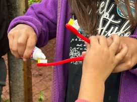 Educación y prevención: Jornada de higiene bucal para niños en el CIC del barrio Gunther de Oberá