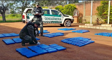 Gendarmes frustraron millonario contrabando de marihuana
