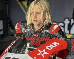 Con tan solo 9 años falleció el piloto argentino de motociclismo Lorenzo Somaschini