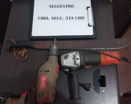 OBERÁ: La policía recupero herramientas robadas por un menor de 17 años