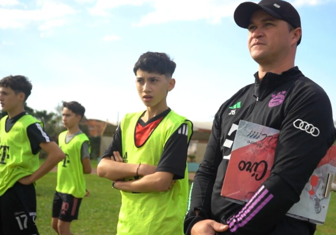 Realizaron una preselección del Bayern Múnich en Aristóbulo del Valle