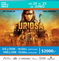 El Cine Teatro Oberá tiene estrenos este finde largo, ¡Aprovecha las Promos!