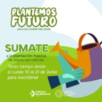 Los vecinos de Oberá pueden volver a inscribirse en la tercera edición del programa “Plantemos Futuro”