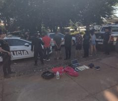 CAMPO VIERA: Detuvieron a cuatro delincuentes con objetos robados en un remis