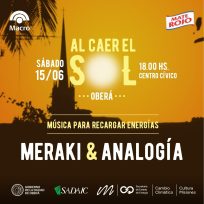“Al Caer el Sol”, música en vivo para recargar energías llega a Oberá